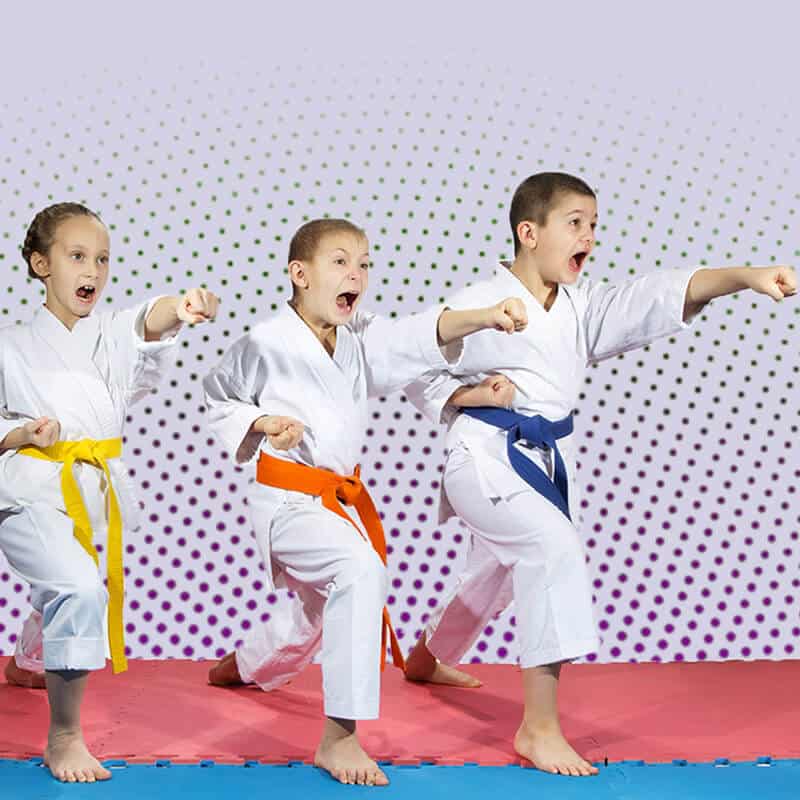 Martial Arts Lessons for Kids in Bossier City LA - Punching Focus Kids Sync